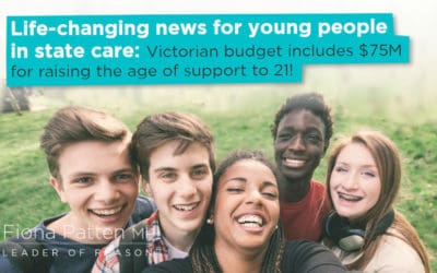 Age of leaving foster care will be 21 from 1st Jan, 2021 in Victoria